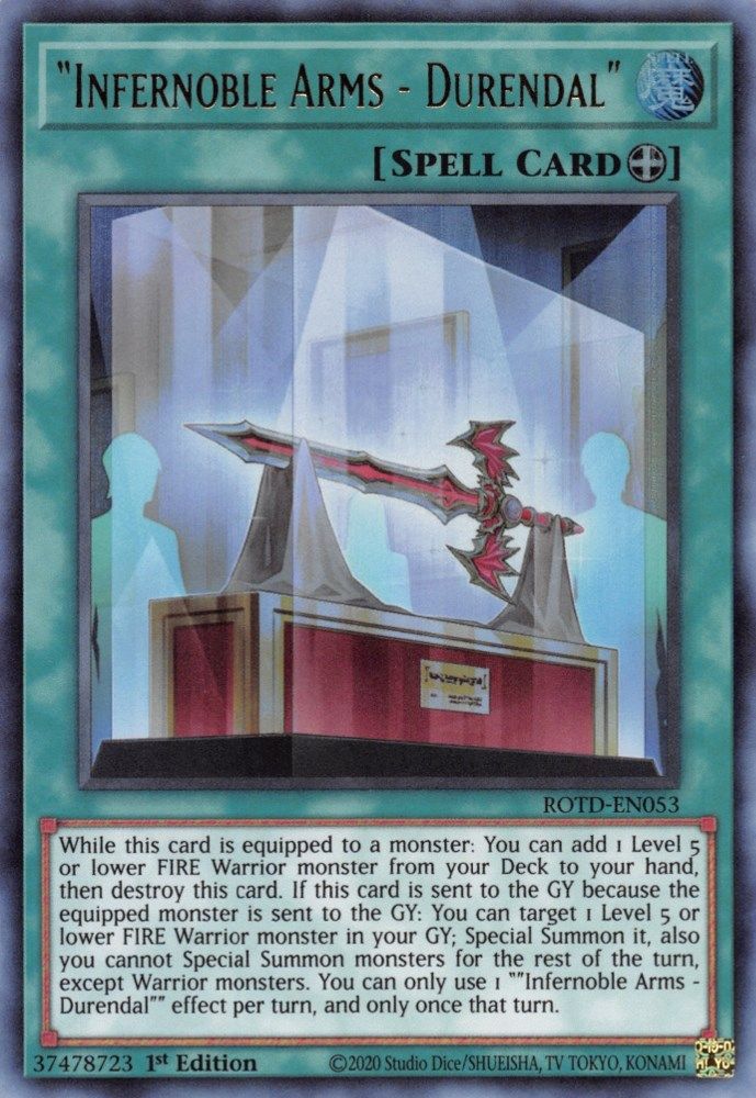 "Infernoble Arms - Durendal" (ROTD-EN053) - Ultra Rare