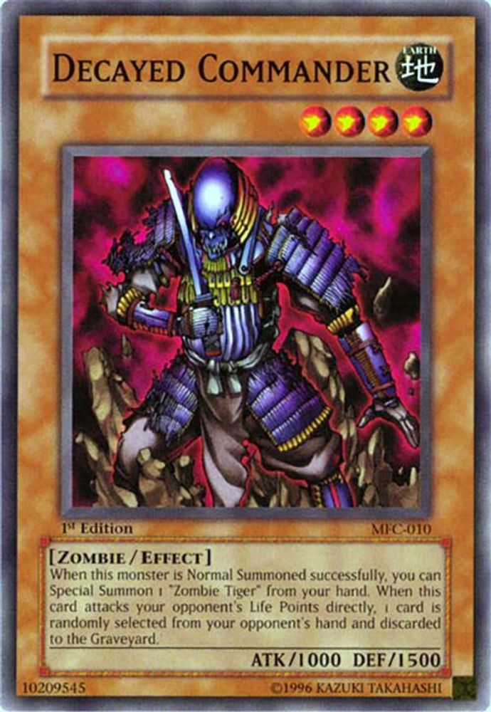 Decayed Commander (MFC-010) - Common
