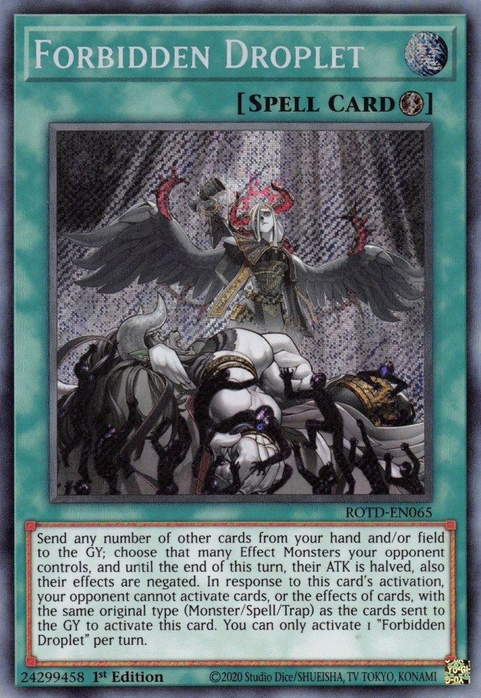 Forbidden Droplet (ROTD-EN065) - Secret Rare