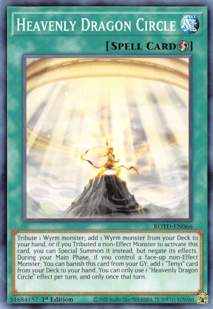 Heavenly Dragon Circle (ROTD-EN066) - Common