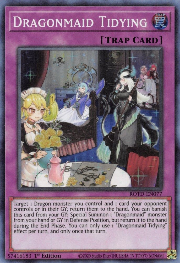 Rangement de Dragonmaid [ROTD-EN077] Super Rare 