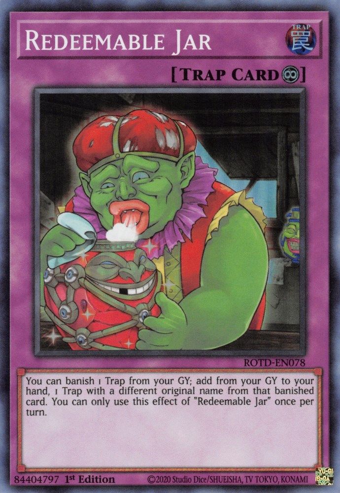 Redeemable Jar (ROTD-EN078) - Super Rare