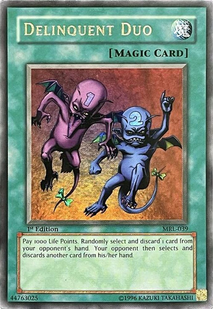 Delinquent Duo (MRL-039) - Ultra Rare