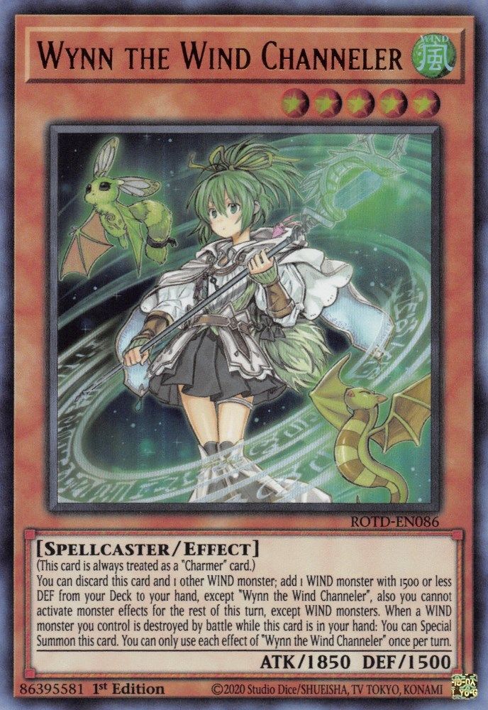 Wynn the Wind Channeler (ROTD-EN086) - Ultra Rare