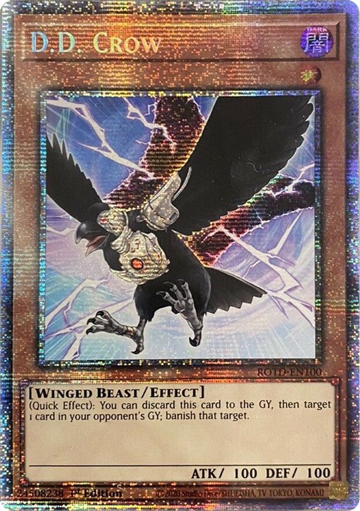D.D. Crow (Starlight Rare) (ROTD-EN100) - Starlight Rare