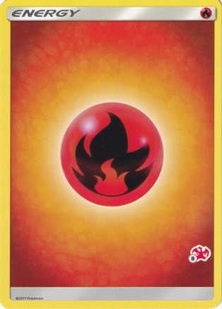 Fire Energy (#8 Charizard Stamped)  - Promo