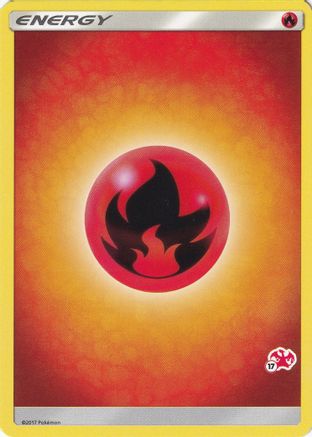 Fire Energy (#17 Charizard Stamped)  - Promo