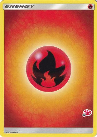 Fire Energy (#22 Charizard Stamped)  - Promo
