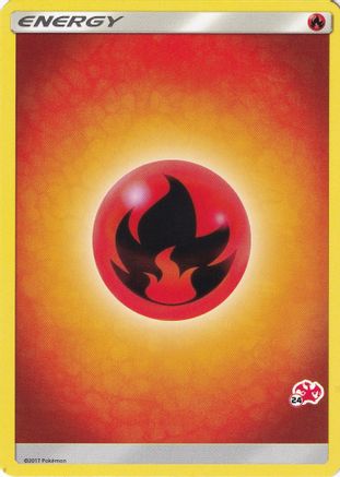 Fire Energy (#24 Charizard Stamped)  - Promo