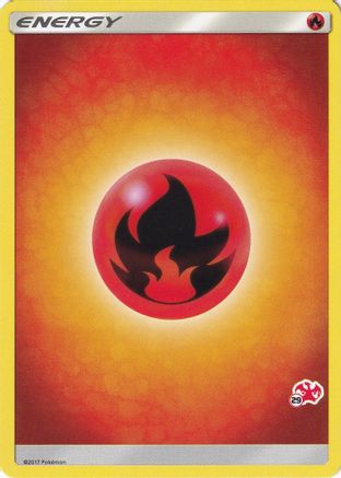 Fire Energy (#29 Charizard Stamped)  - Promo