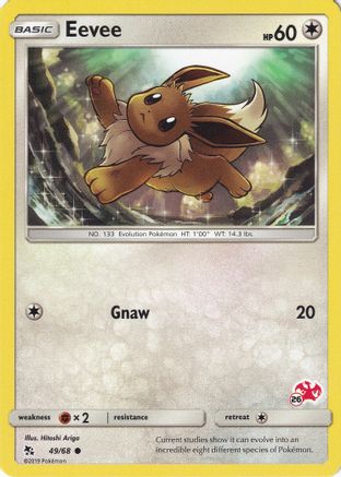 Eevee (#26 Charizard Stamped) 049/068  - Promo