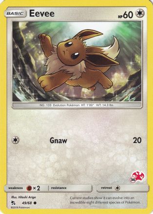 Eevee (#36 Charizard Stamped) 049/068  - Promo