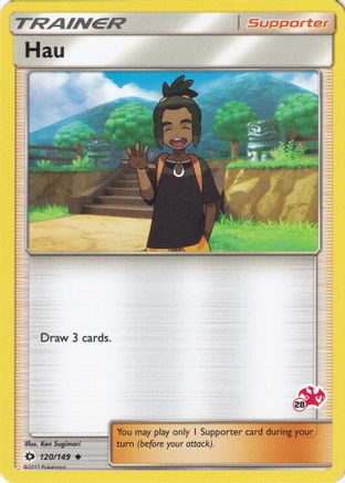Hau - 120/149 (#28 Charizard Stamped)/149  - Promo