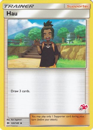 Hau - 120/149 (#41 Charizard Stamped)/149  - Promo