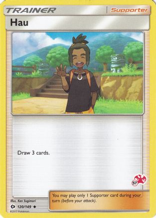 Hau - 120/149 (#57 Charizard Stamped)/149  - Promo