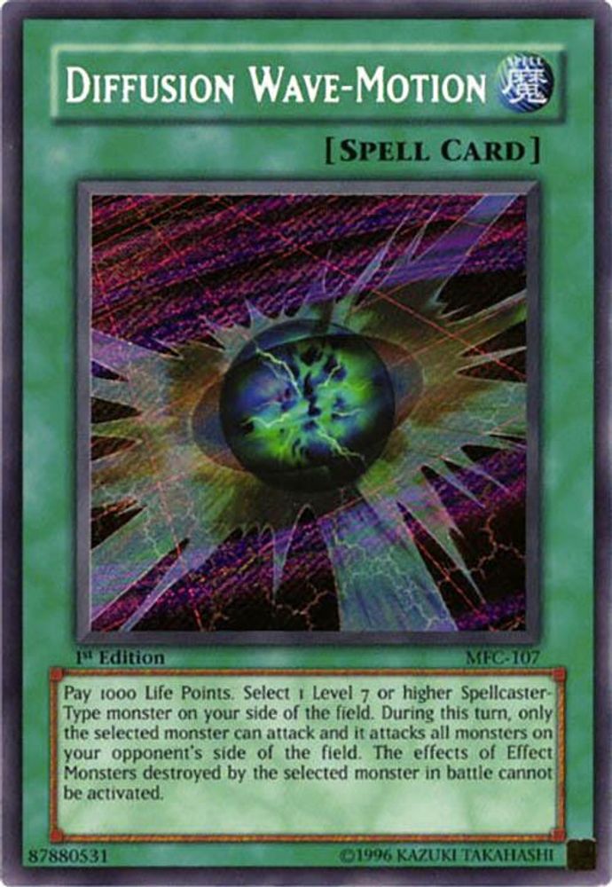 Diffusion Wave-Motion (MFC-107) - Secret Rare