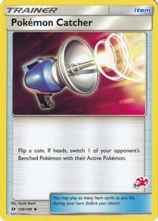 Pokemon Catcher - 126/149 (#54 Charizard Stamped)/149  - Promo