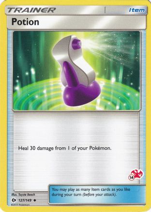 Potion (#14 Charizard Stamped) 127/149  - Promo