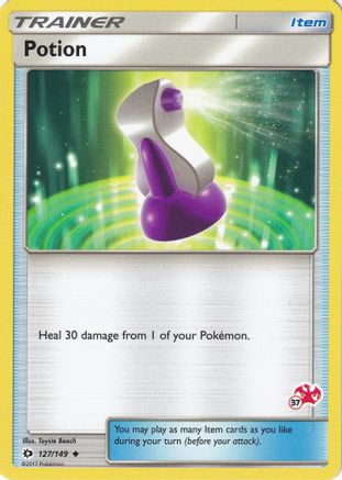 Potion - 127/149 (#37 Charizard Stamped)/149  - Promo