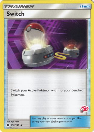 Switch (132/149) (Timbre Charizard #40) [Battle Academy 2020] 