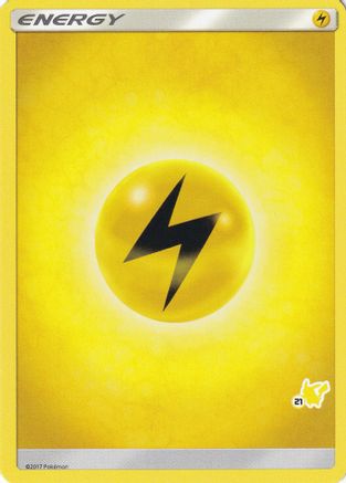 Lightning Energy (#21 Pikachu Stamped)  - Promo