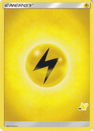 Lightning Energy (#39 Pikachu Stamped)  - Promo
