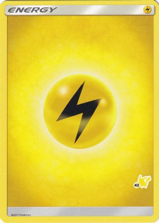 Lightning Energy (#43 Pikachu Stamped)  - Promo