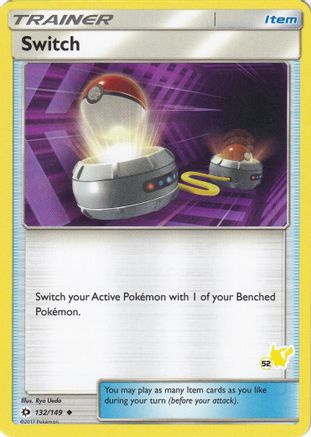 Switch - 132/149 (#52 Pikachu Stamped)/149  - Promo