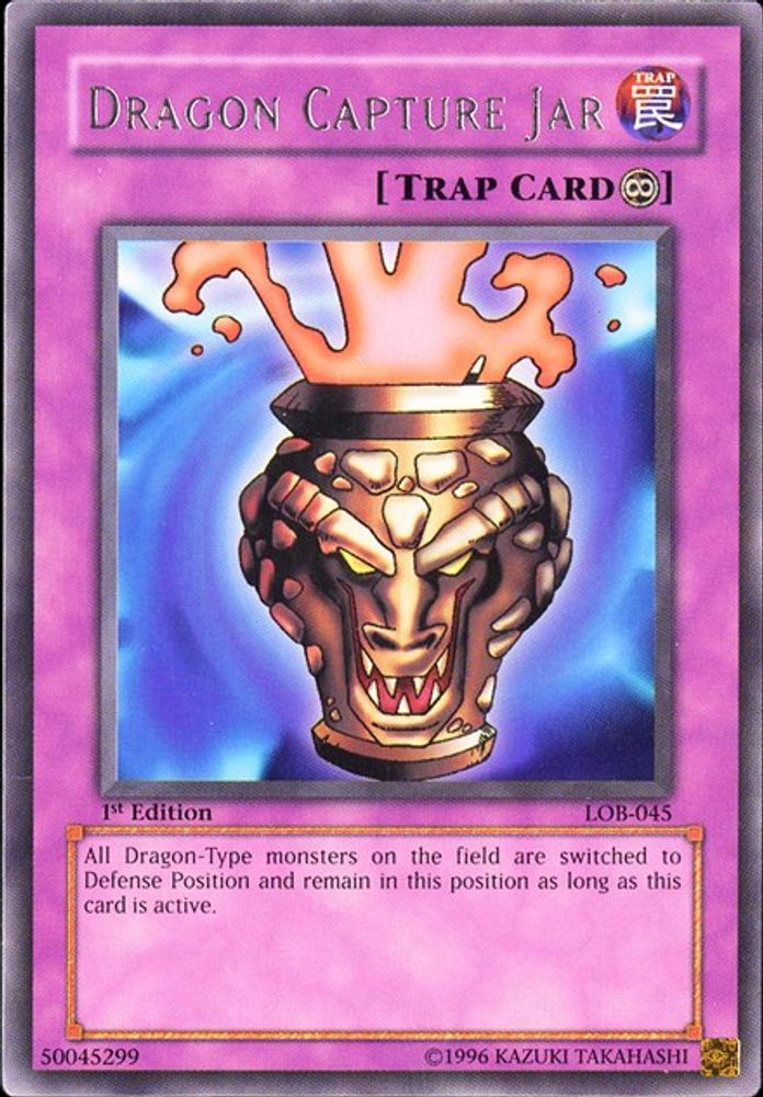 Dragon Capture Jar (LOB-045) - Rare