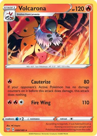 Volcarona 030  - Rare