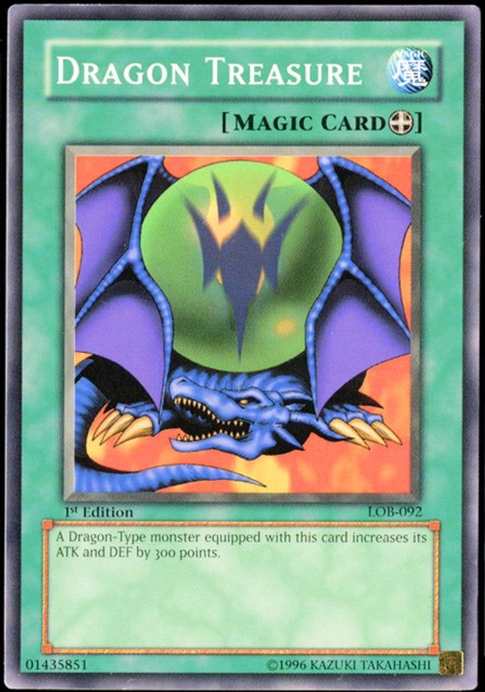 Dragon Treasure (LOB-092) - Common