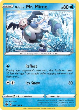 Galarian Mr. Mime 035  - Common