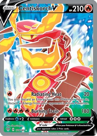 Centiskorch V (Full Art) 179  - Holofoil - Ultra Rare