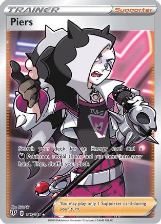 Piers (Full Art) 187  - Holofoil - Ultra Rare