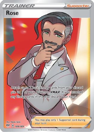 Rose (Full Art) 189  - Holofoil - Ultra Rare