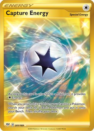 Capture Energy (Secret) 201  - Holofoil - Secret Rare
