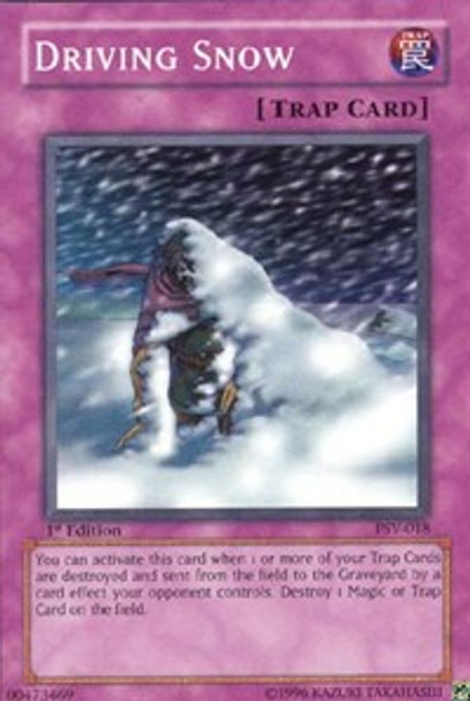 Driving Snow (PSV-018) - Common