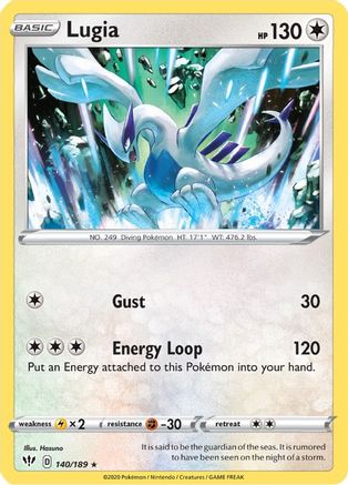 Lugia 140  - Rare
