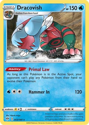 Dracovish 053  - Holofoil - Holo Rare