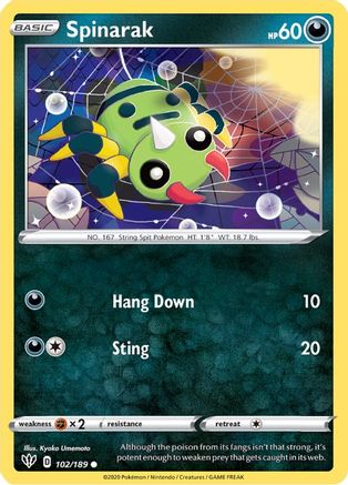 Spinarak 102  - Common