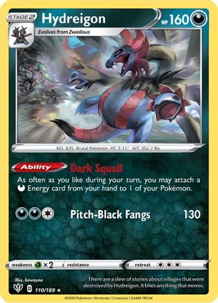 Hydreigon 110  - Rare