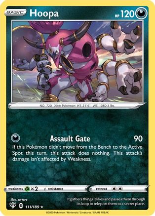 Hoopa 111  - Holofoil - Holo Rare