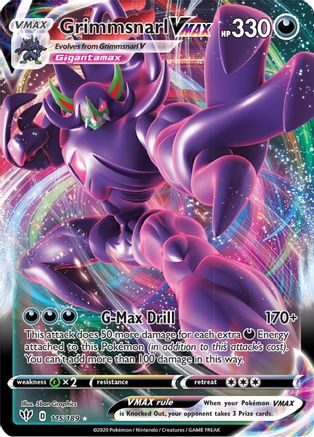 Grimmsnarl VMAX 115  - Holofoil - Ultra Rare