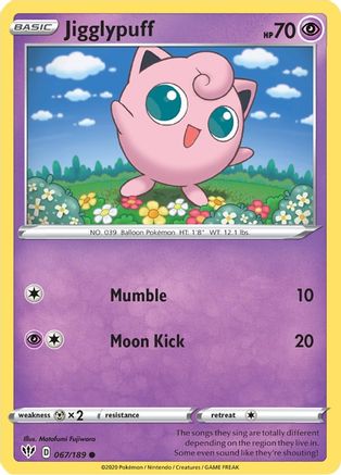 Jigglypuff 067  - Common