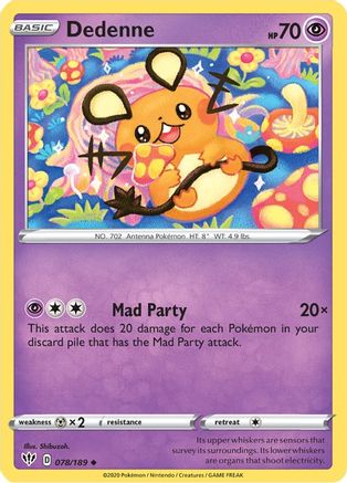 Dedenne 078  - Uncommon