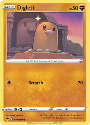 Diglett 084  - Common