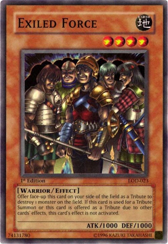 Exiled Force (LOD-023) - Super Rare
