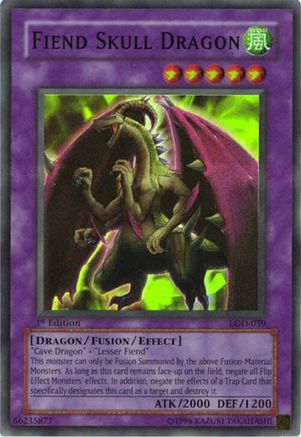 Fiend Skull Dragon (LOD-039) - Legacy of Darkness Unlimited