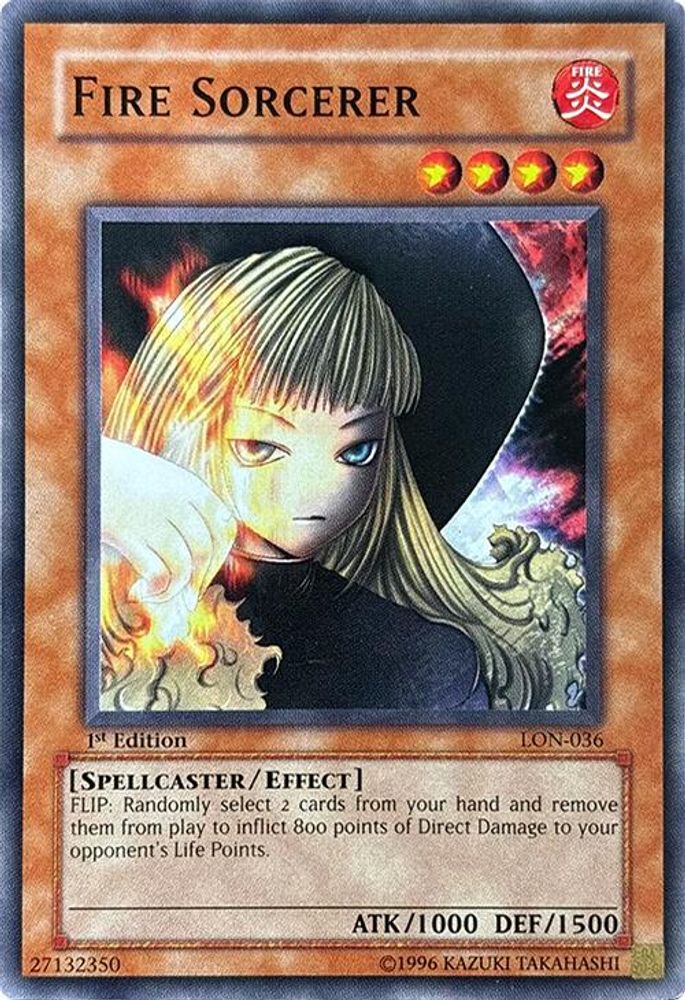 Fire Sorcerer (LON-036) - Common