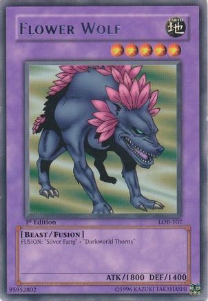 Flower Wolf (LOB-107) - Rare